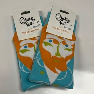 Chatty Feet Vincent van Toe socks